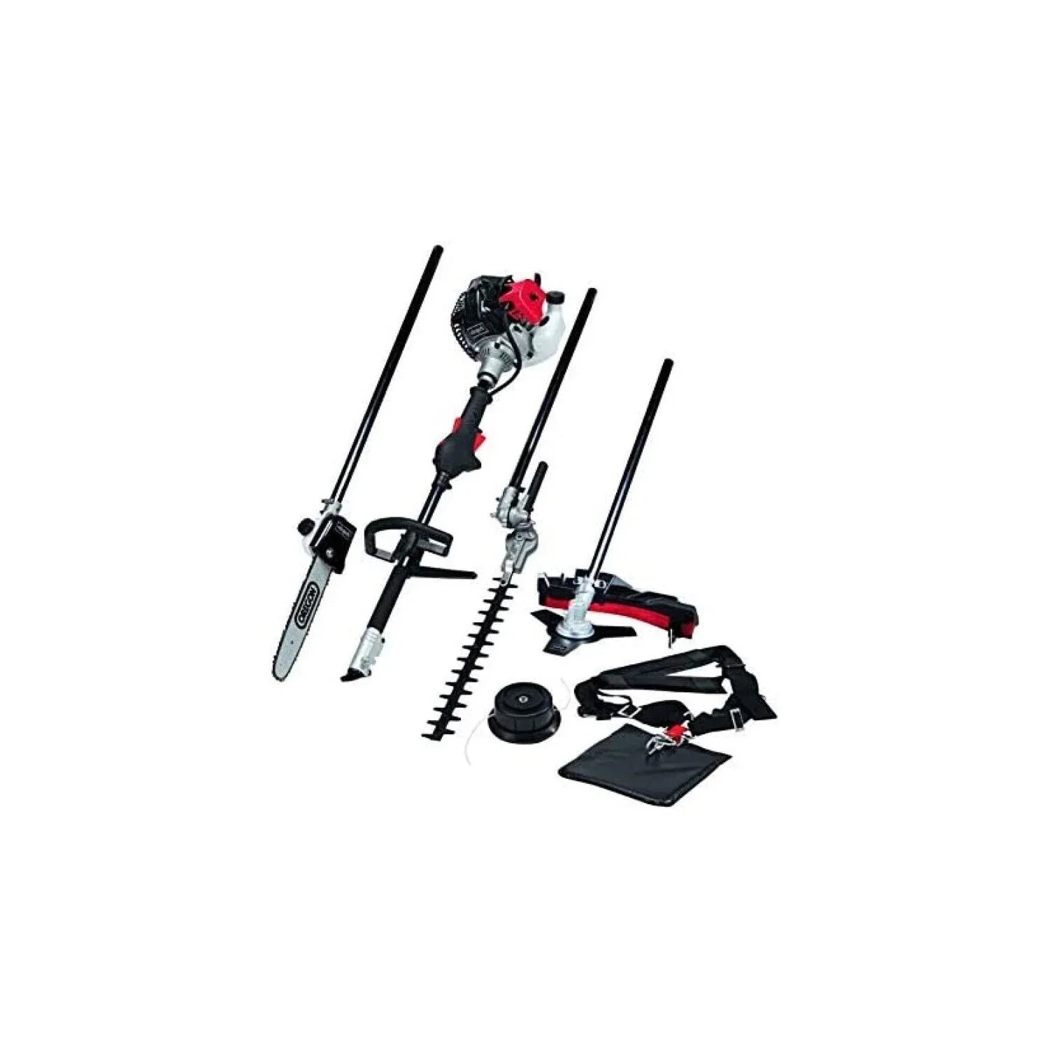 SCHEPPACH 4-in-1 Multi-Tool: Powerful 32.6cc Gas Engine, Versatile Garden Solution - Gomix Brands Outlet
